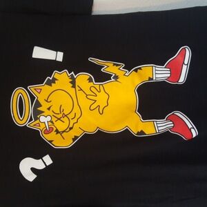 Men's Vision Black Yellow Red T-shirt